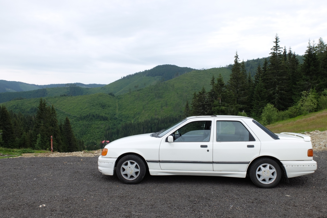 Nad sedlem Čertovica 1240 m n.m.